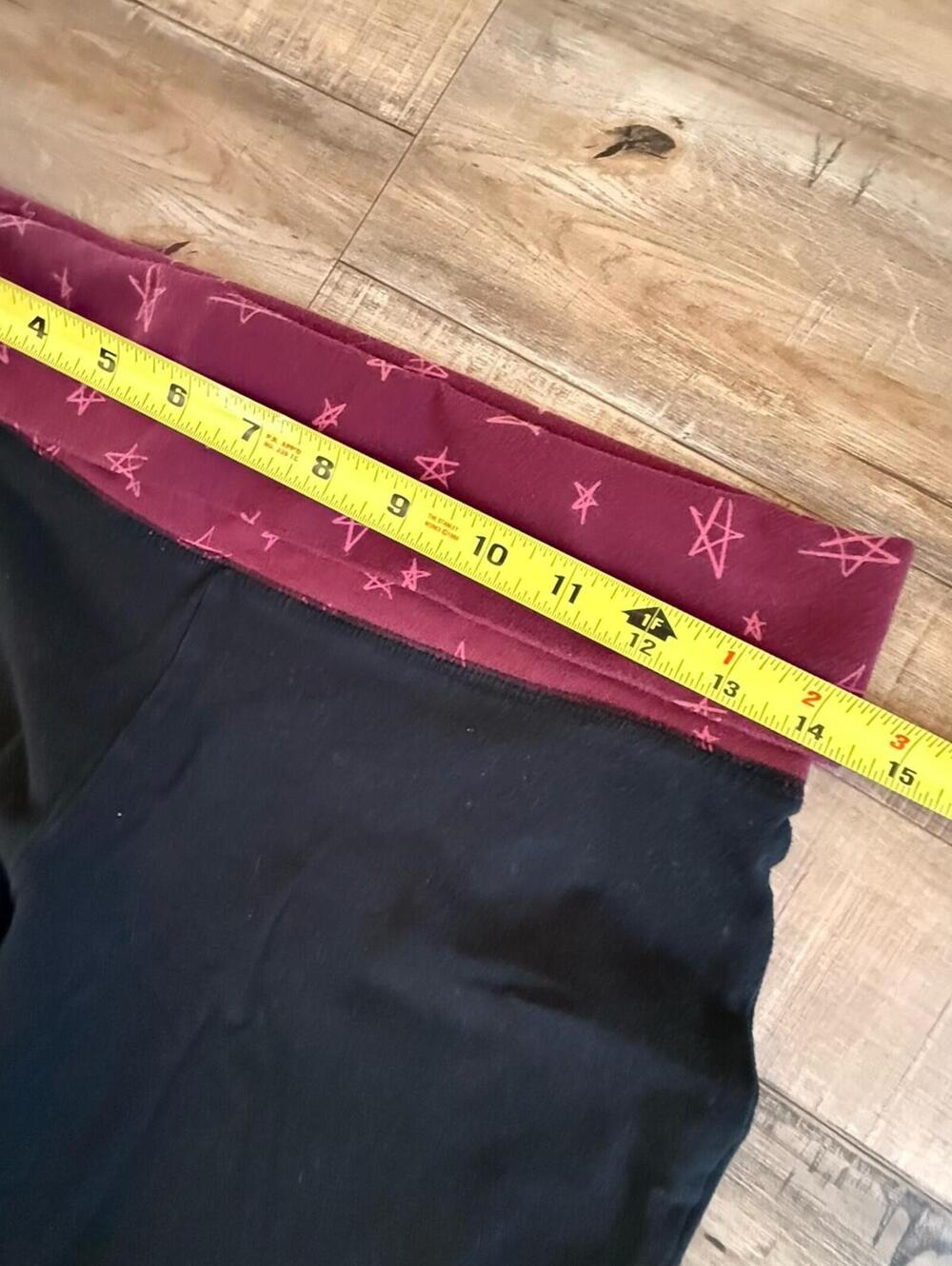 Mossimo Supply Co. Cropped Legging Fold Over Waistband  Sz S Y2K Target - Picture 3 of 7